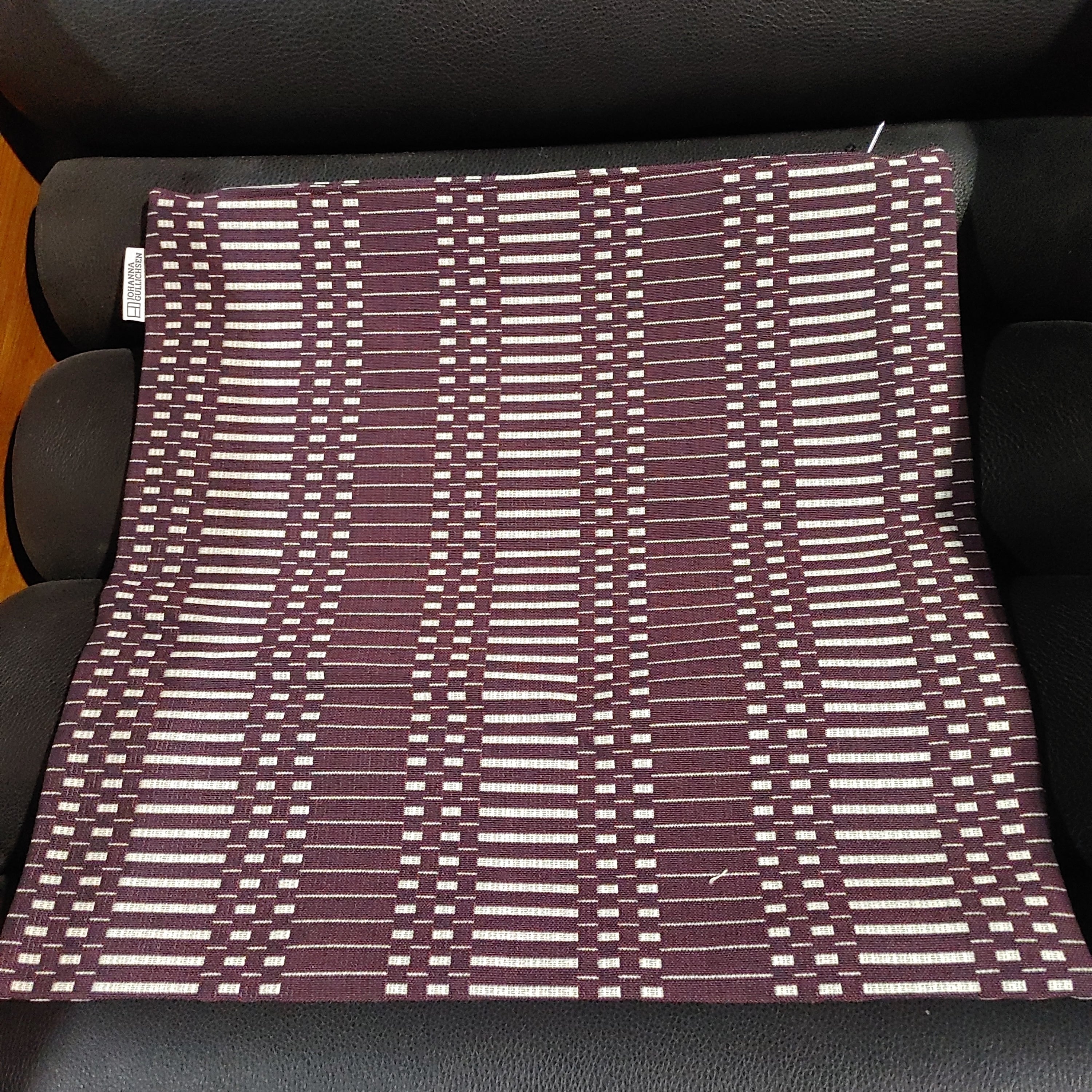 Cushion pillow 50x50 cm (cover only) -Helios, Dark Bordeaux