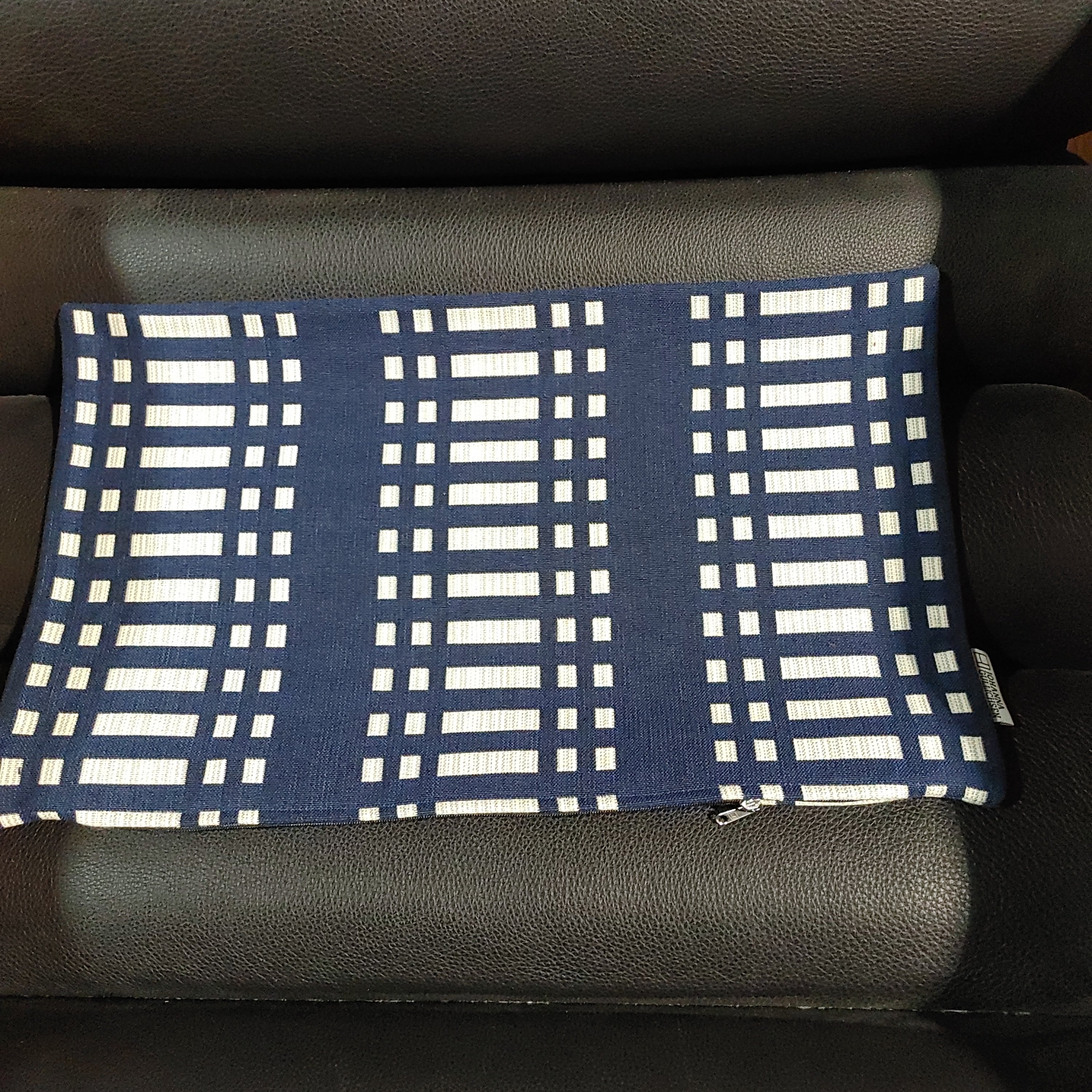 Cushion pillow 30x50 cm (cover only) -Nereus, Dark Blue