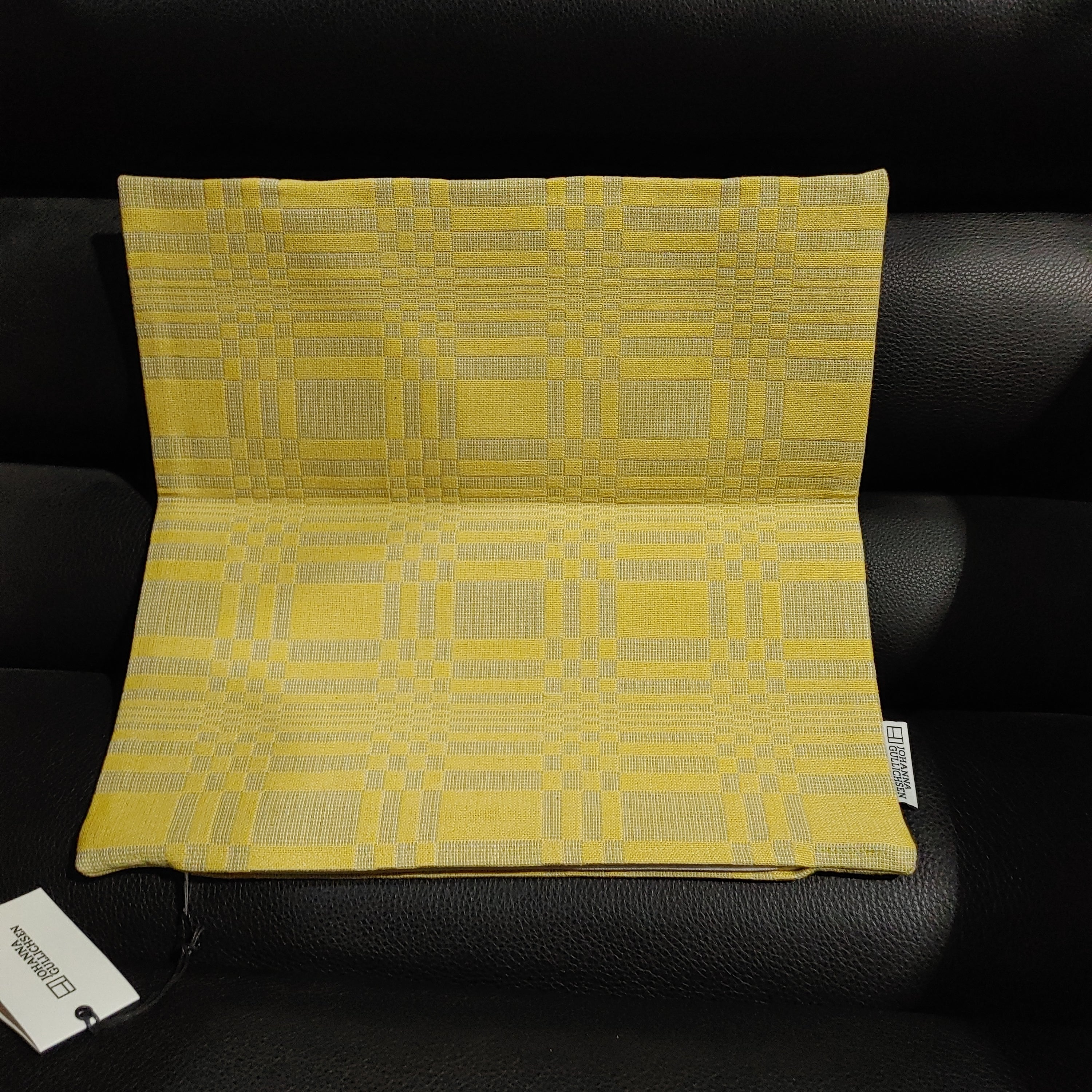 Cushion pillow 40x40 cm (cover only) -Doris, Straw