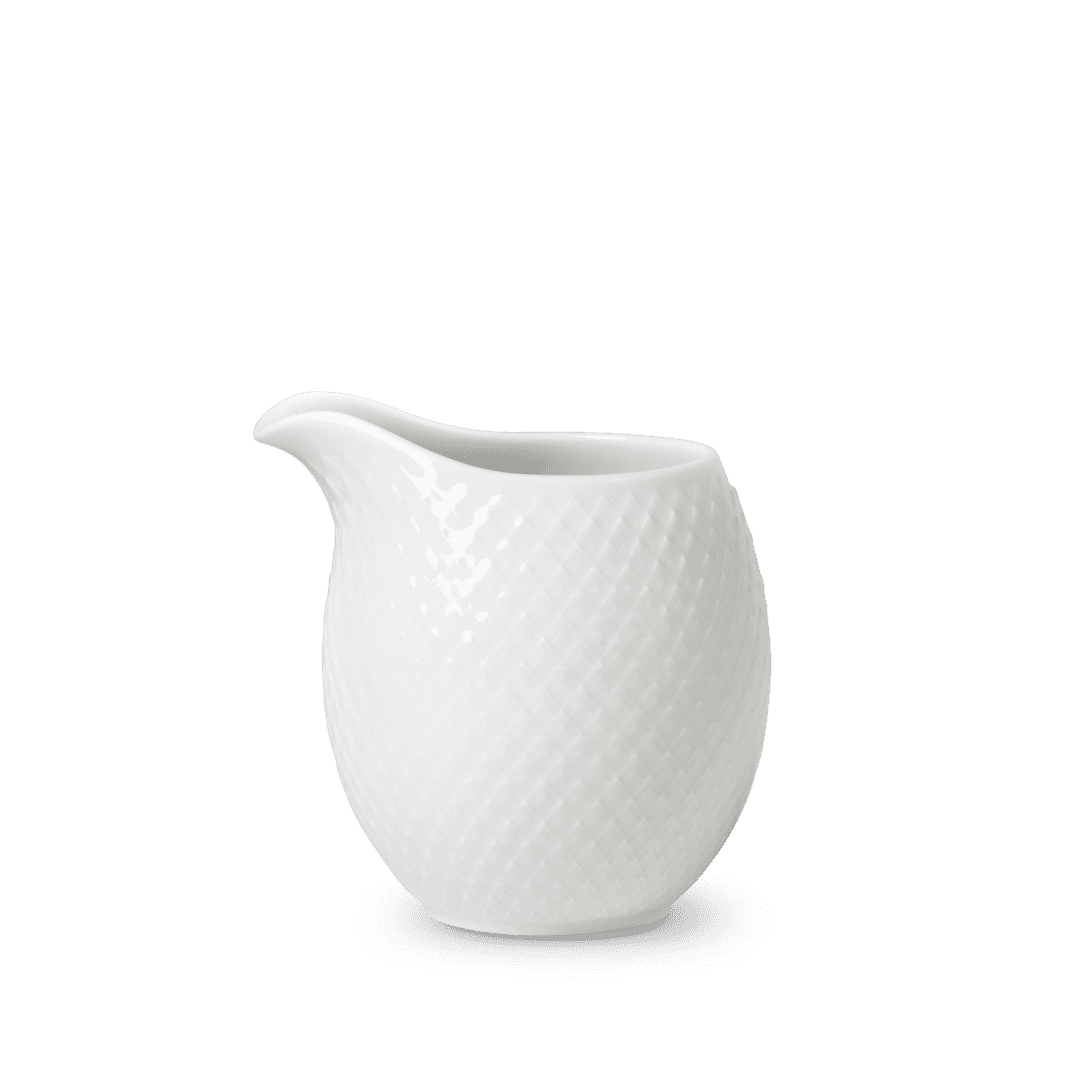 White Rhombe Milk jug 39 cl *
