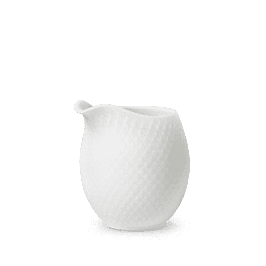 White Rhombe Milk jug 39 cl *