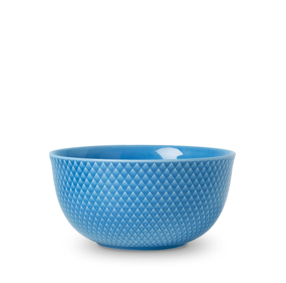 Rhombe Color Serving bowl blue  Ø17.5 cm
