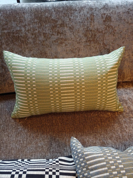 Cushion pillow 30x50 cm (cover only) -Doris, Lime