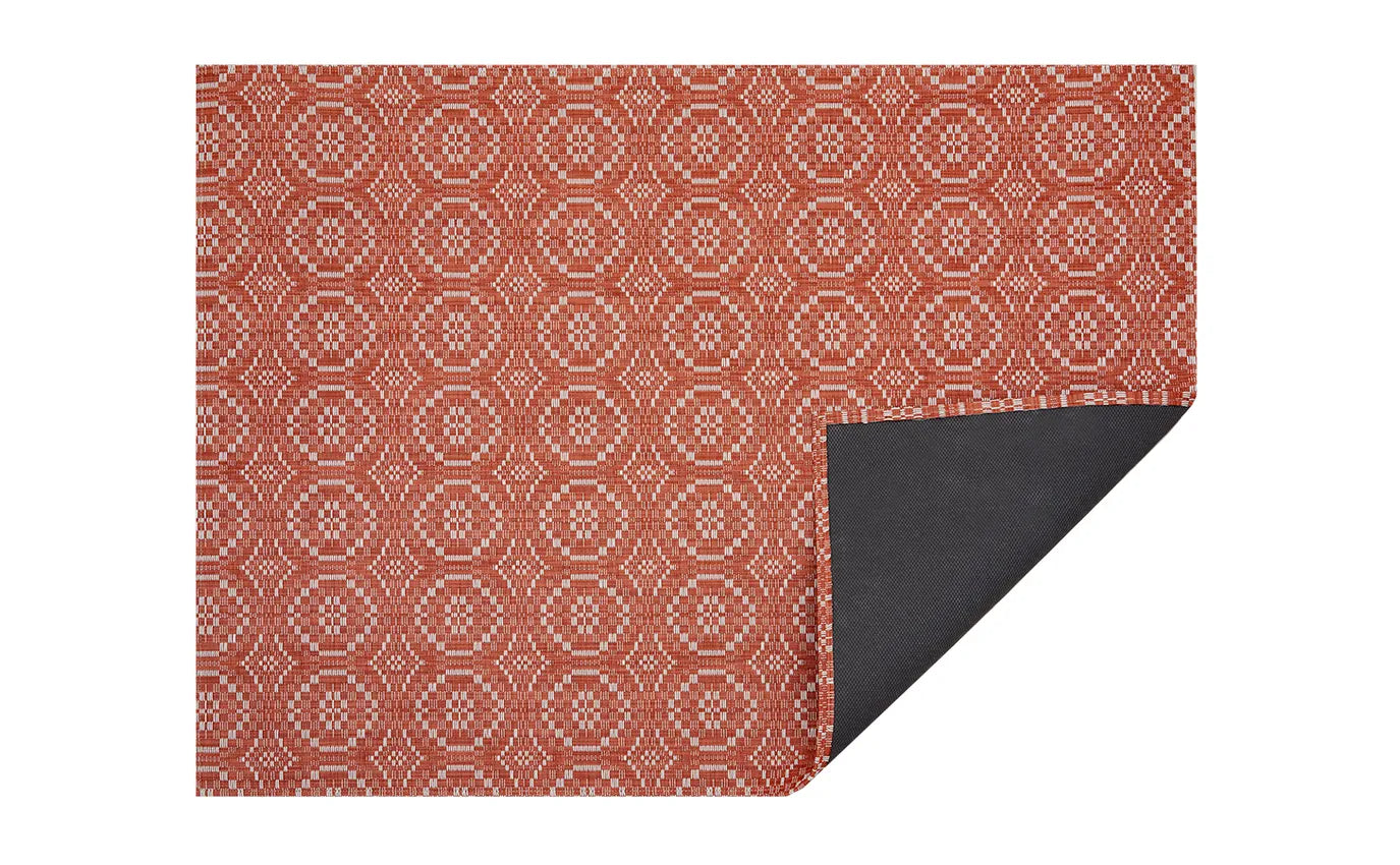 35x48 Woven Floor Mat Overshot Paprika