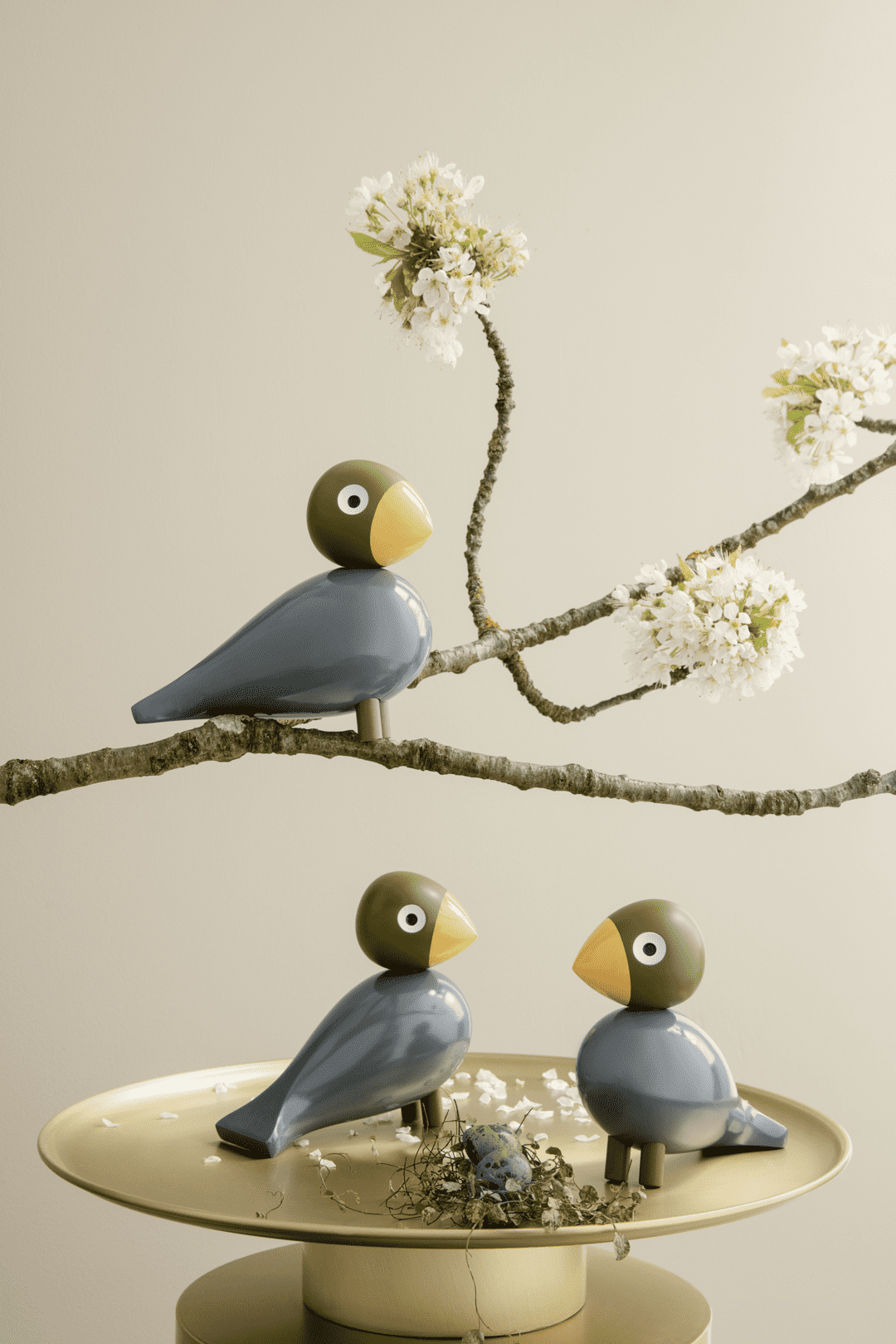 Kay Bojesen Birds Songbird Nightingale H15.5 cm