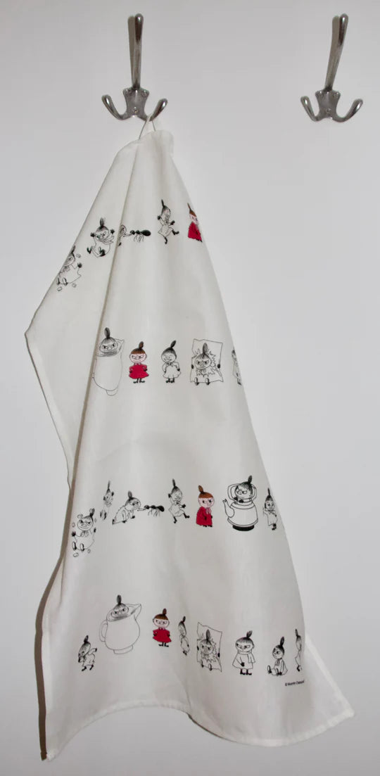 Kitchen towel / tea towel Moomin 'Little My Online'
