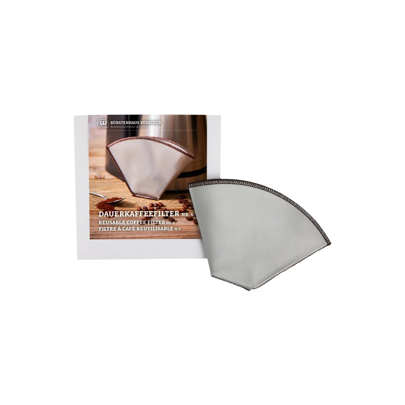 Reusable coffee filter No 4 Stainless Steel