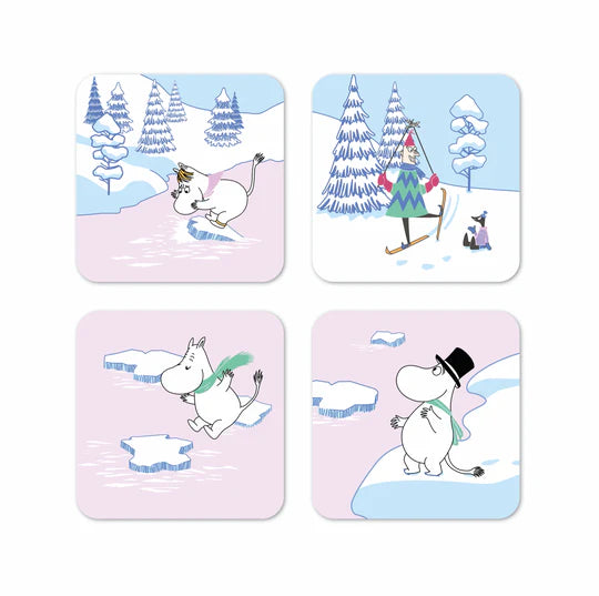 Coasters Moomin coasters square Moomin Winter 2022 - NEWS !!