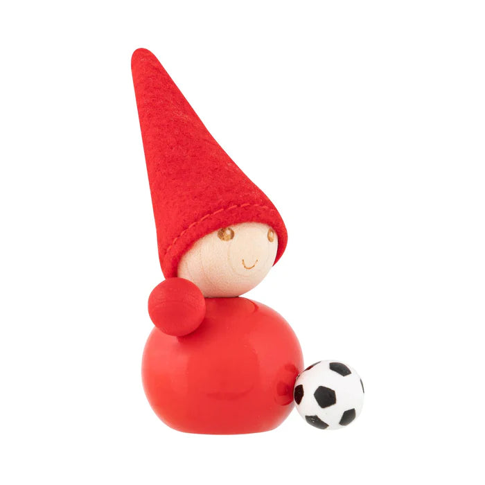 Tonttu Elf 9cm Footballer elf / Soccer elf PLAYER C600