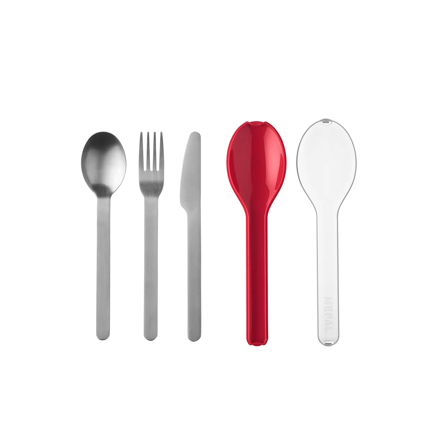 ELLIPSE Cutlery Set 3PC/ST Nordic Red