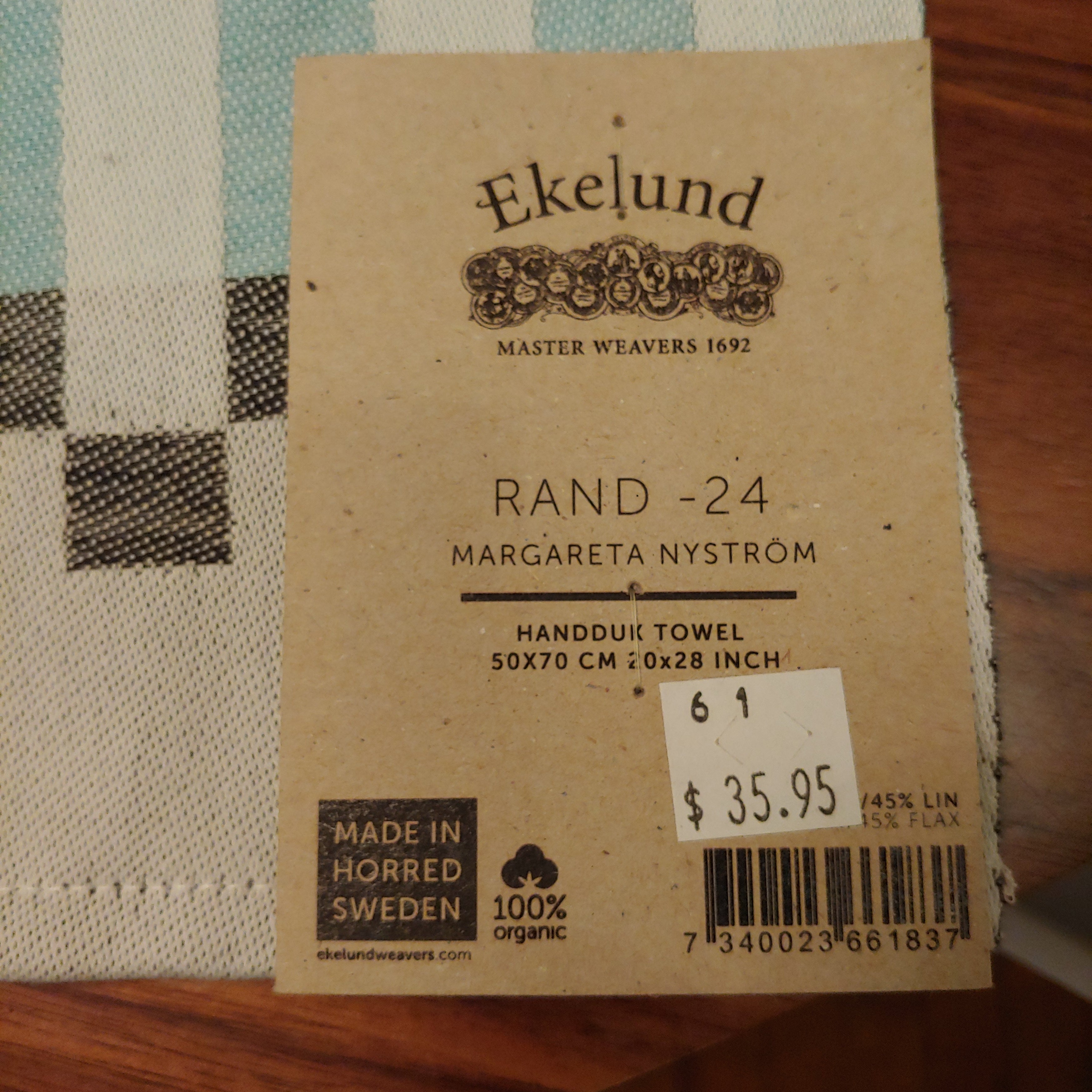 SALE Tea towel 48x70 cm Rand-24