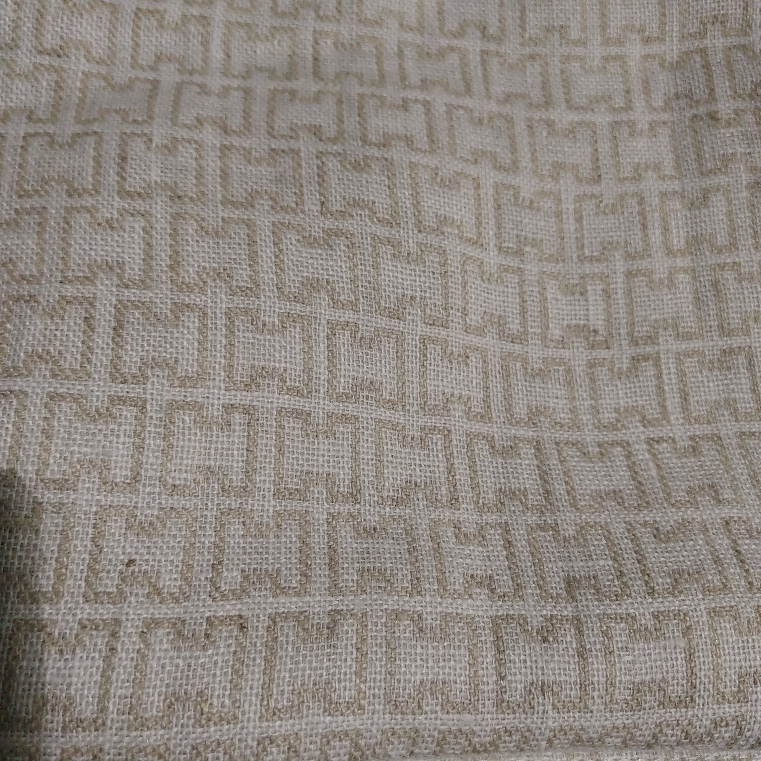 Artek  tea towel H55(single) - white & linen natural