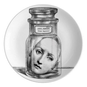 Fornasetti plate Theme & Variations series no 166