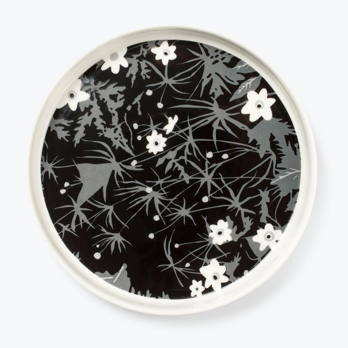 Design letters Flowers by Arne Jacobsen plate