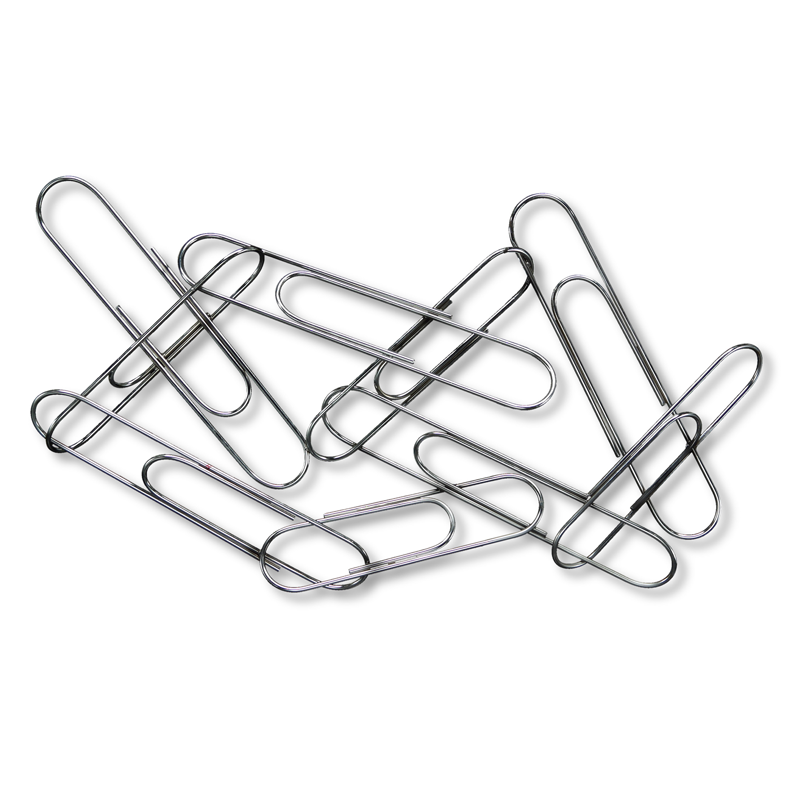 Curtis Jere metal wall art paper clips