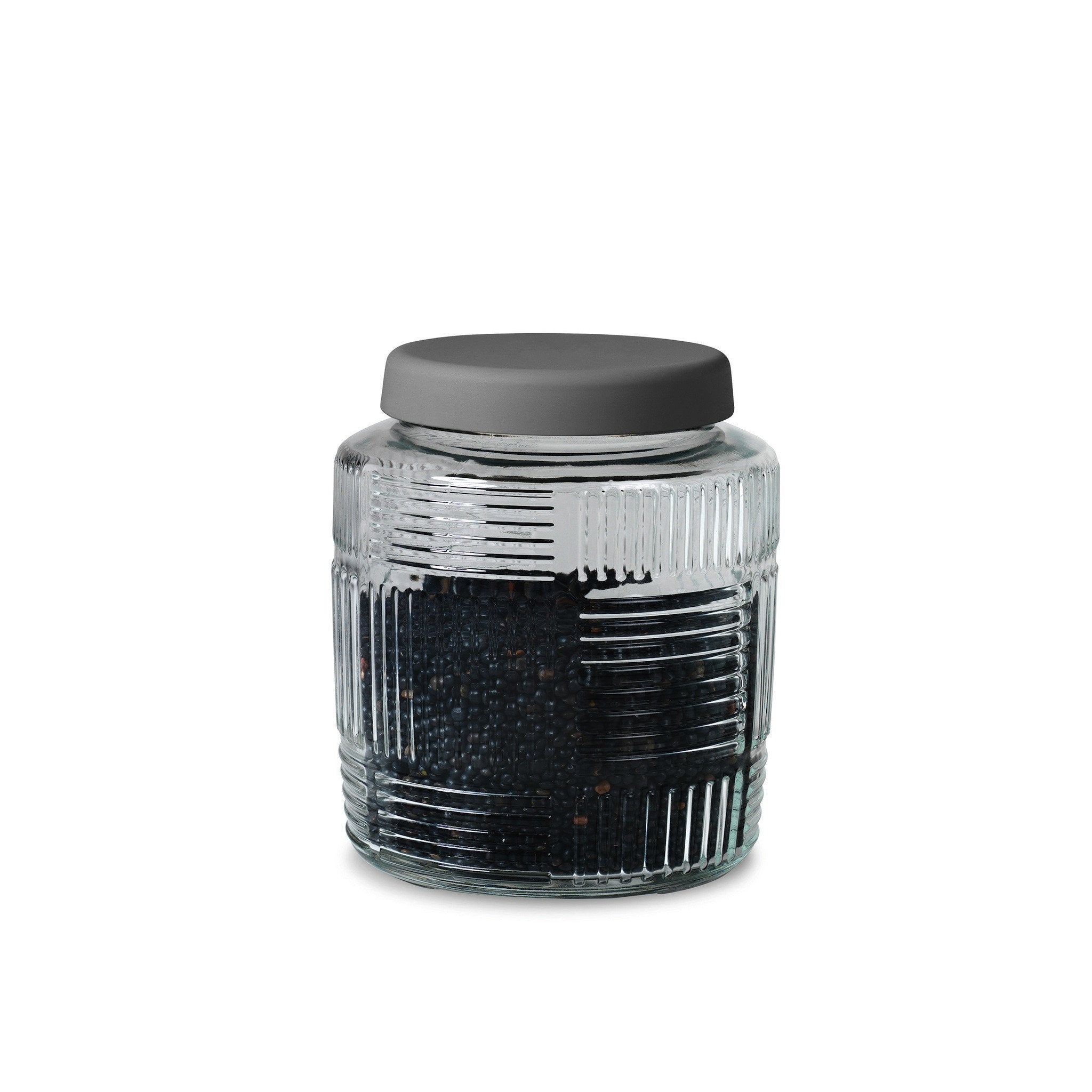 Storage Jar - Grey lid, 0.9l / 1 Qt.