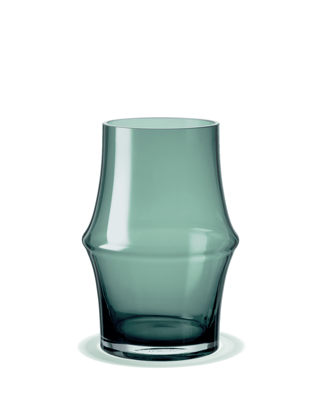 ARC Vase dark green H21 H: 8.3" Ø: 5.3"