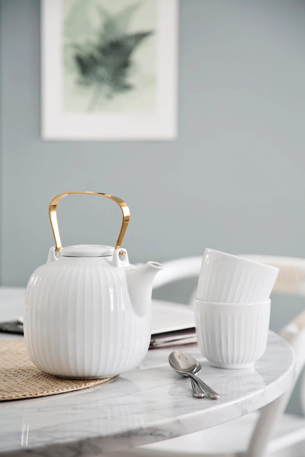Kähler Hammershoi Teapot 1,2 l White