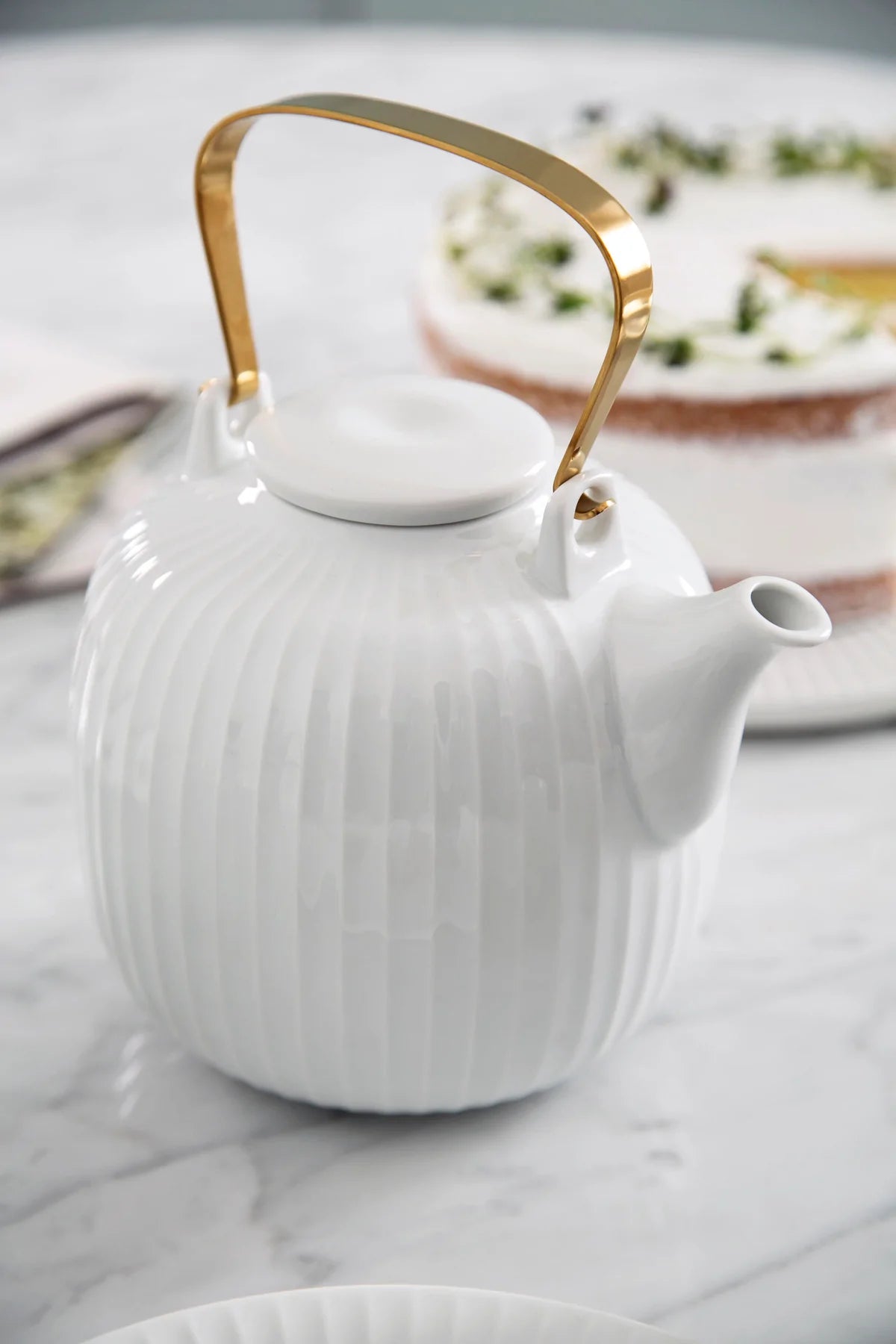 Kähler Hammershoi Teapot 1,2 l White