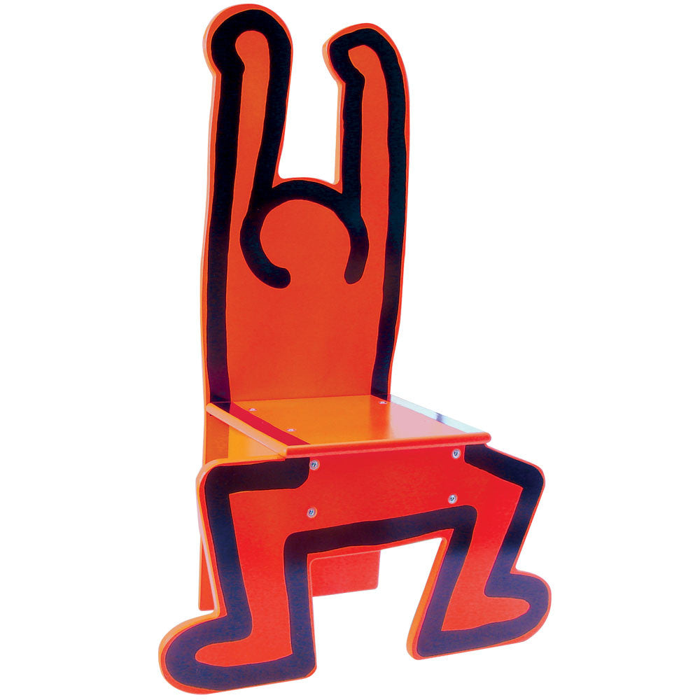 Keith Haring Chair -Red