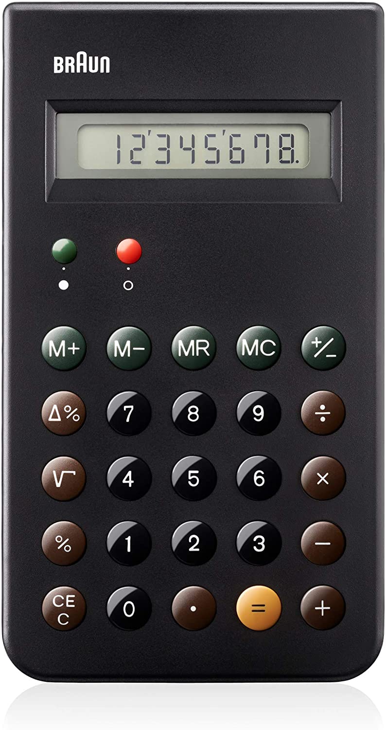Braun BNE001BK calculator