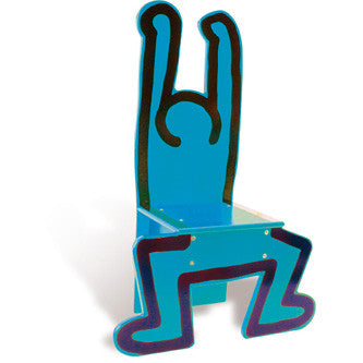 Keith Haring Chair -Blue