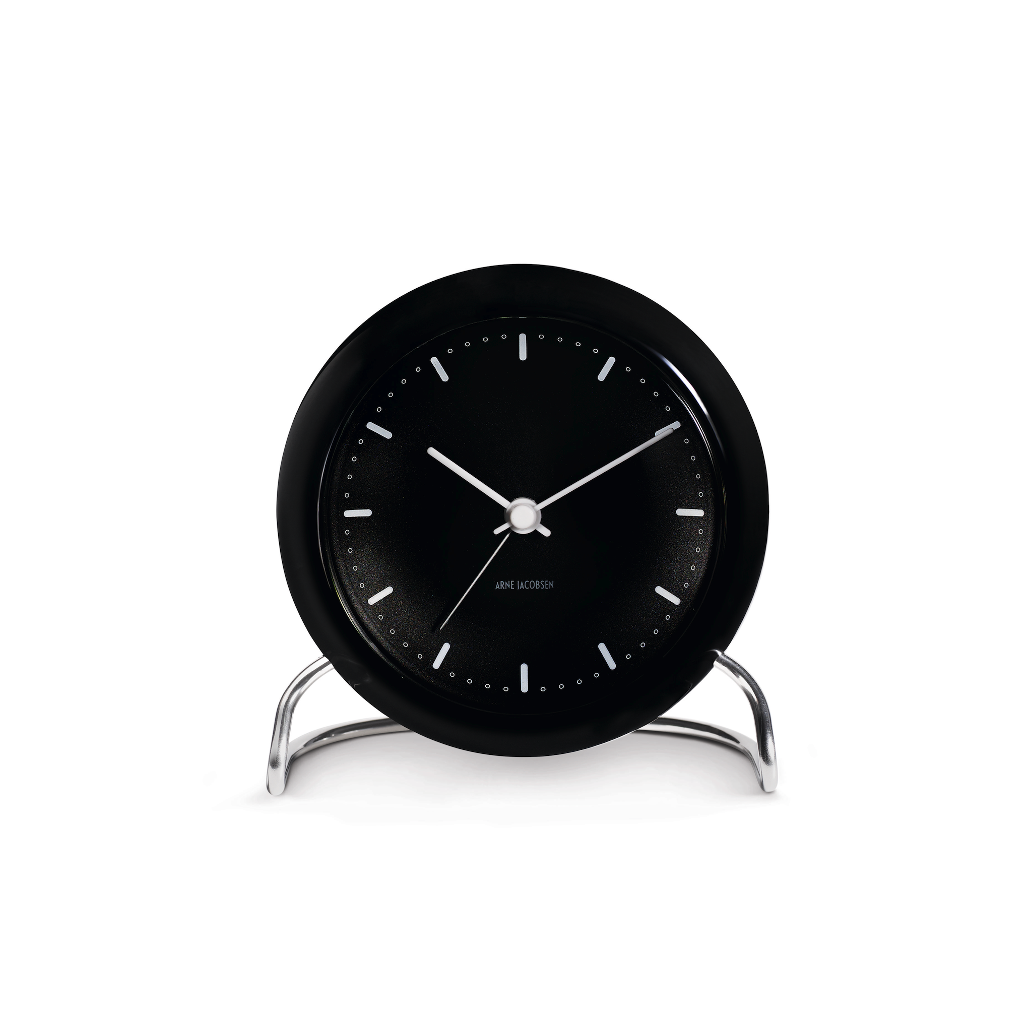 Arne Jacobsen City Hall Alarm Clock - Black