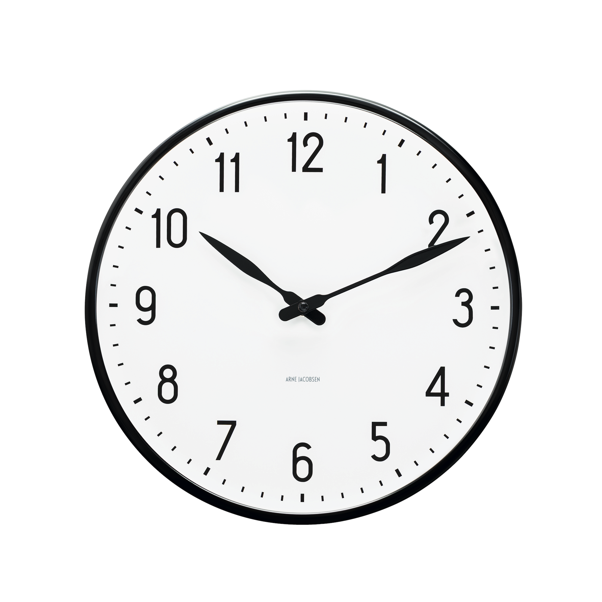 Arne Jacobsen Station Wall Clock, 19" / 48 cm