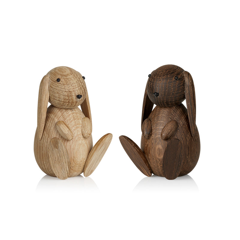 Bunny Wooden Animals | Smoked Oak