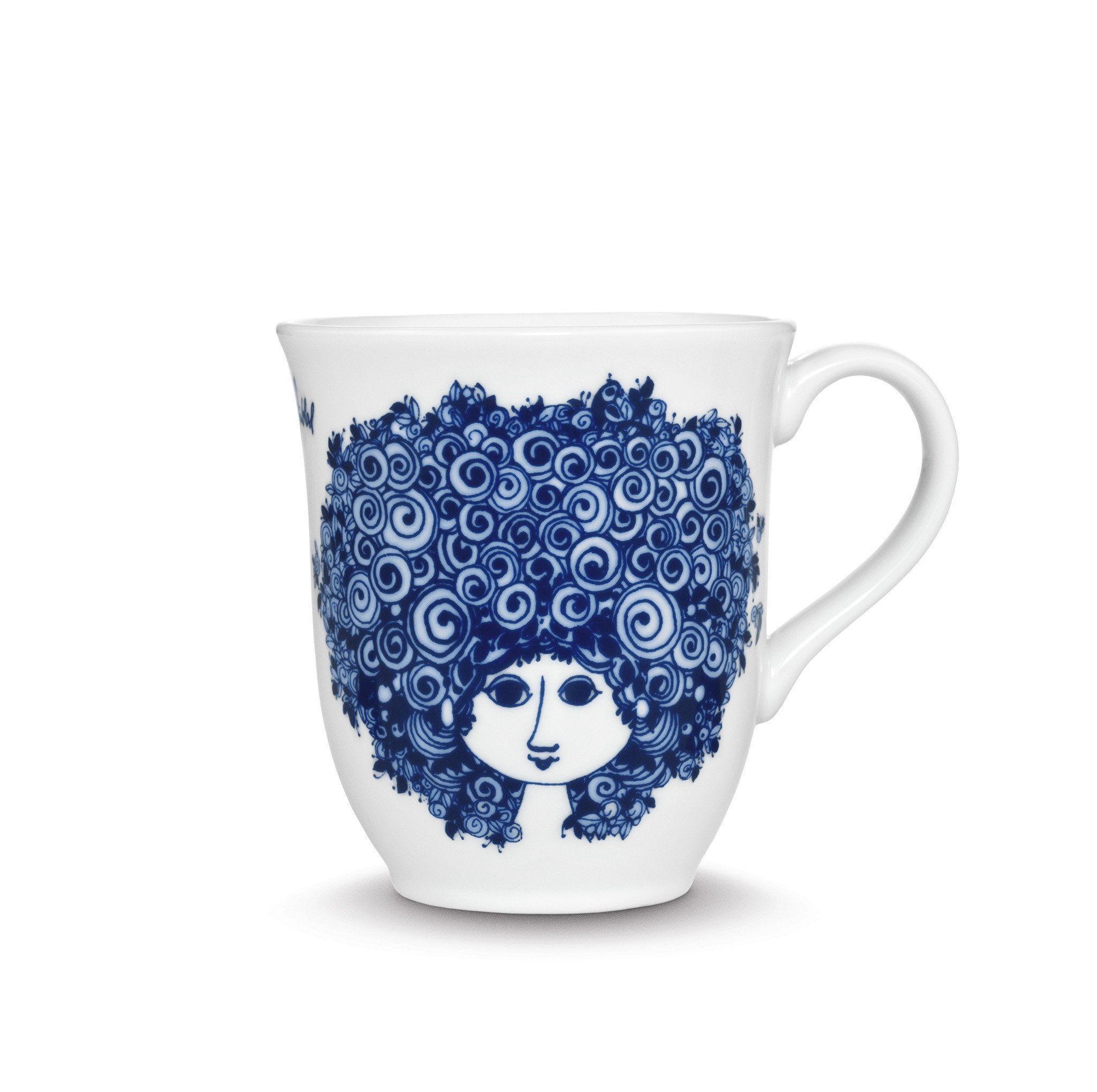 Bjørn Wiinblad  Rosalinde Mug  Blue, 35 cl