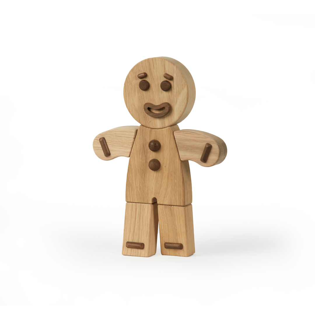 Boyhood Gingerbread Man, Large Oak