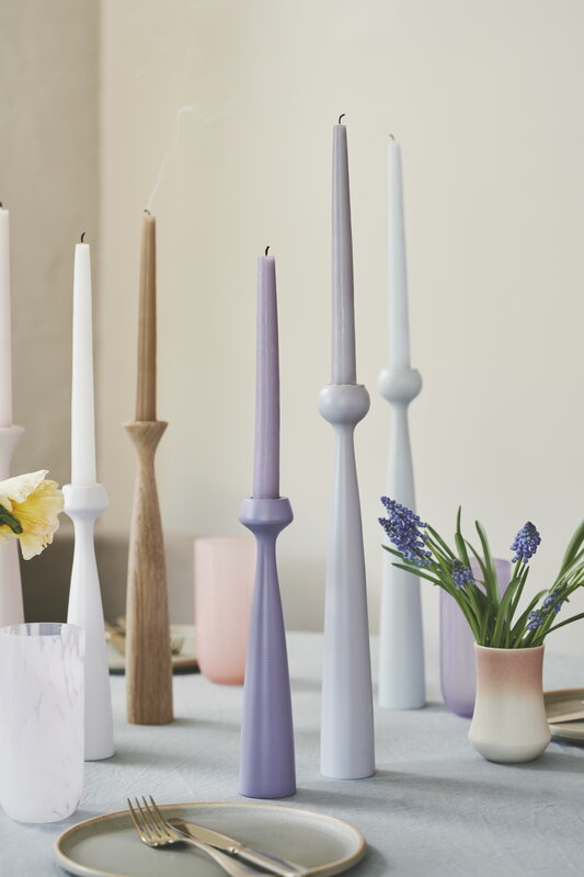 Blossom candleholder Lily -Lavender