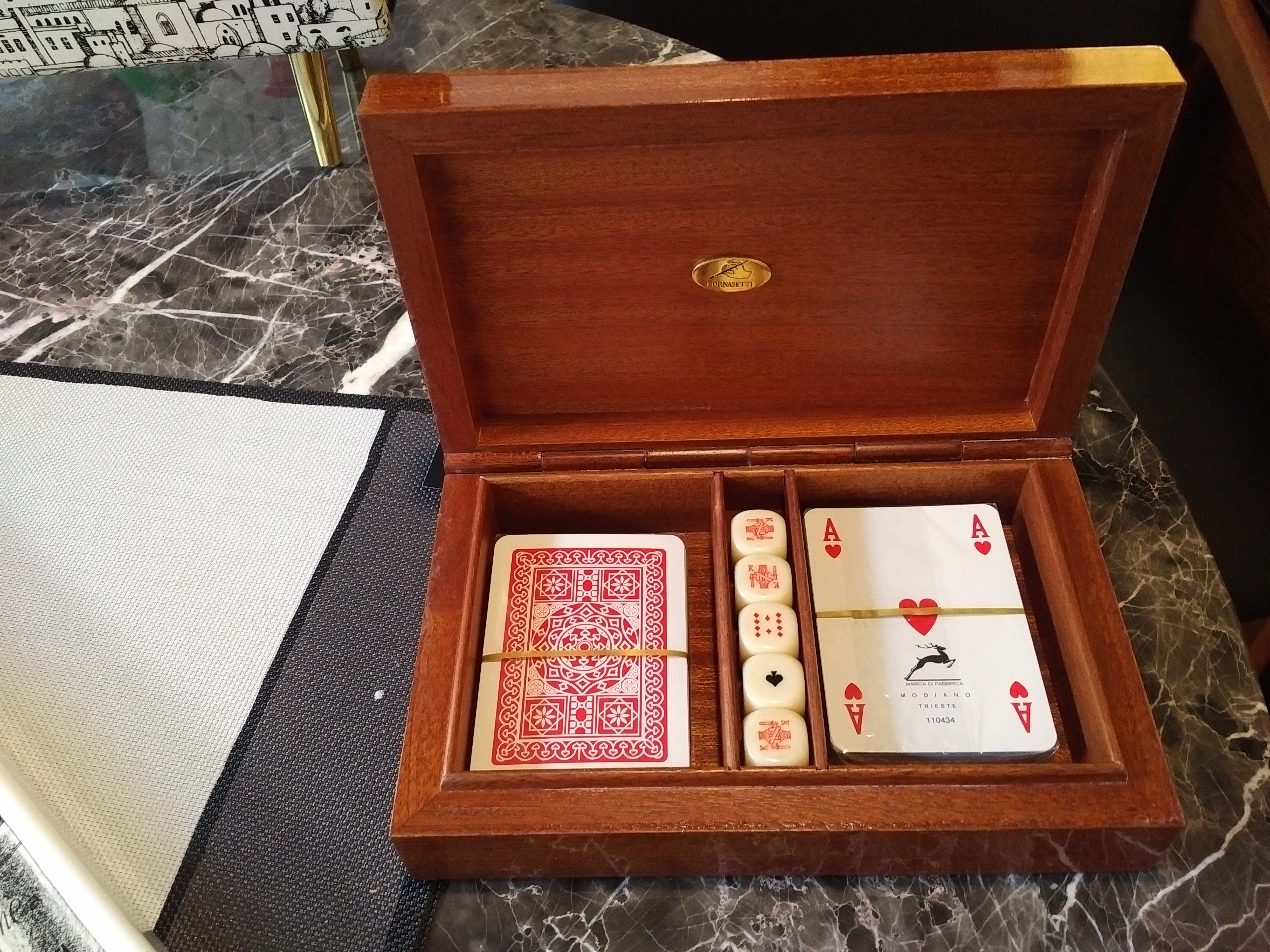 Fornasetti box games card box