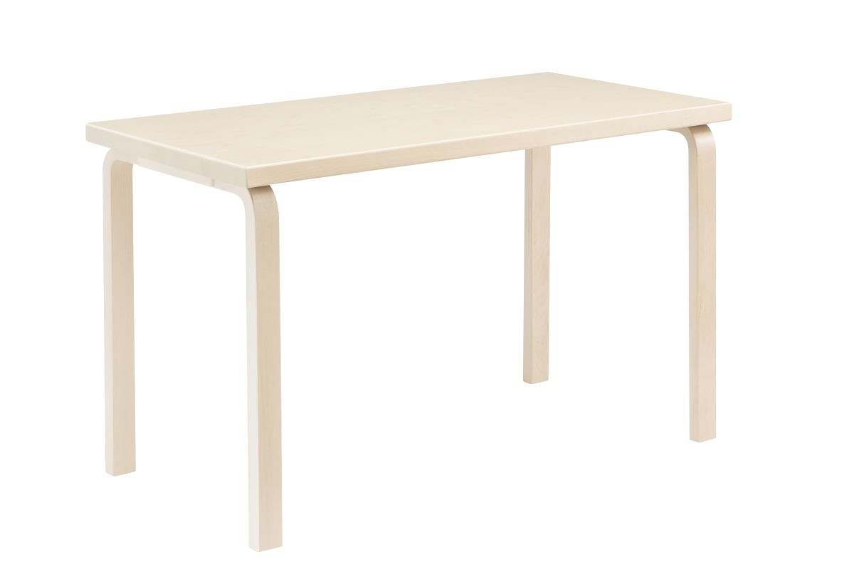 Aalto Table rectangular 83 birch 182x91cm /  71.75x 35.25in