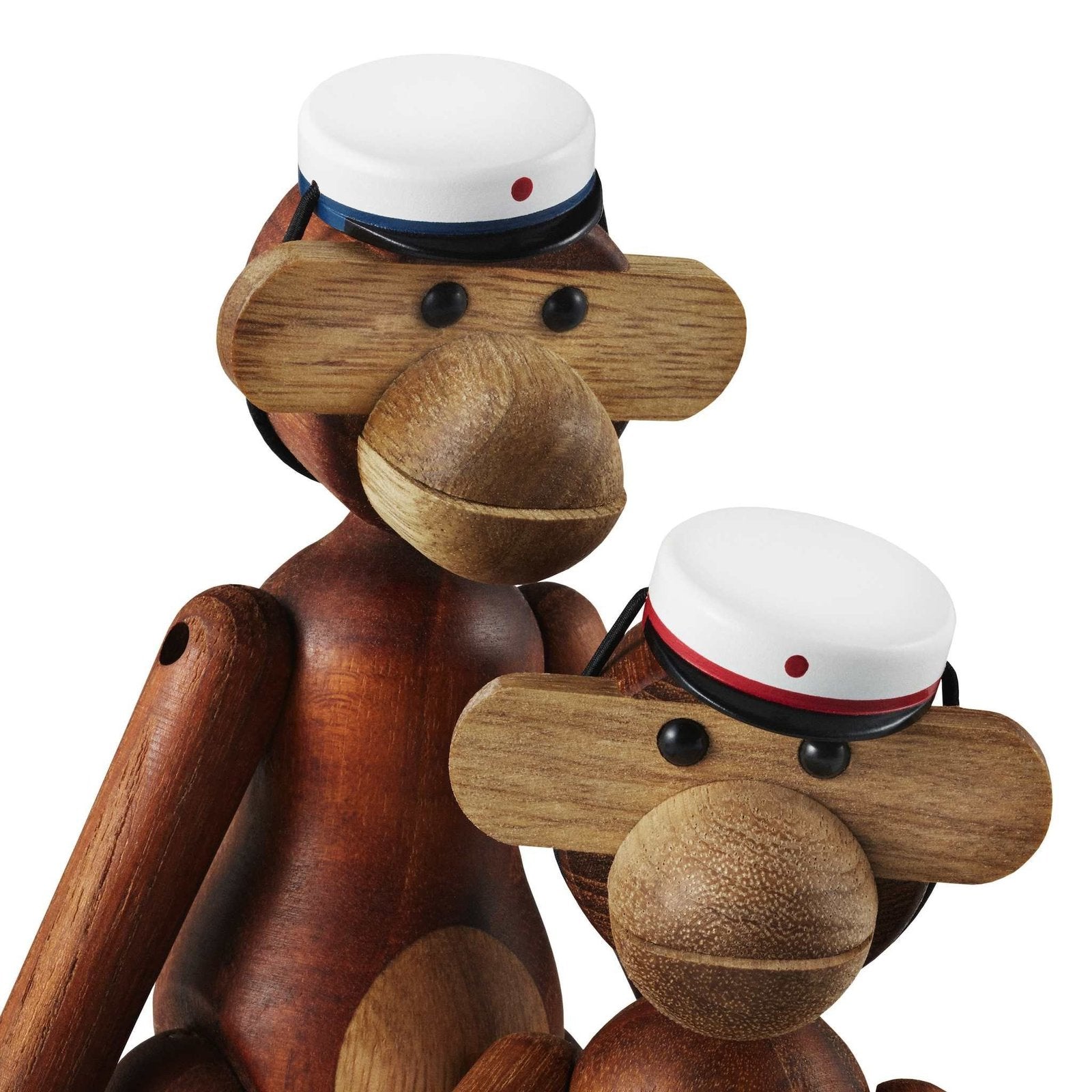 Kay Bojesen wooden Figure Hat Small Cap 3.5cm ( red or blue )