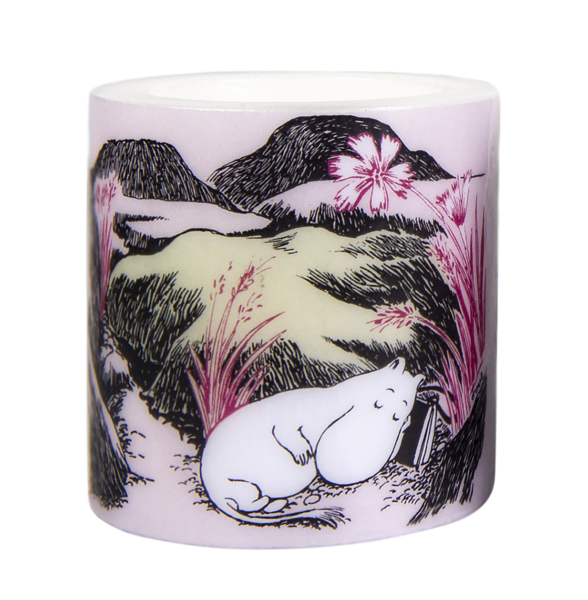 MOOMIN CANDLE 8CM NAP AT THE MEADOW