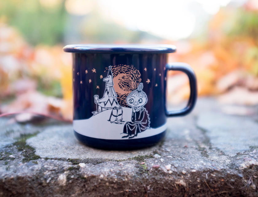 Muurla Moomin Enamel mug 2.5dl Winter Romance