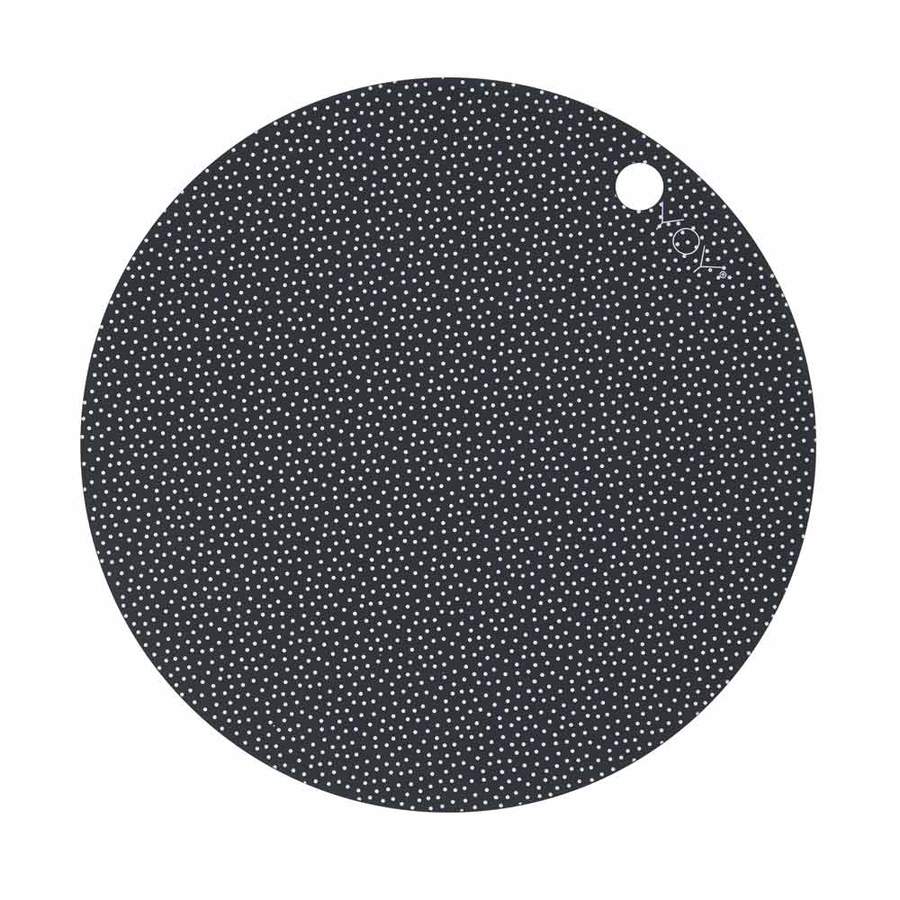 Placemat Dot  - Dark Grey