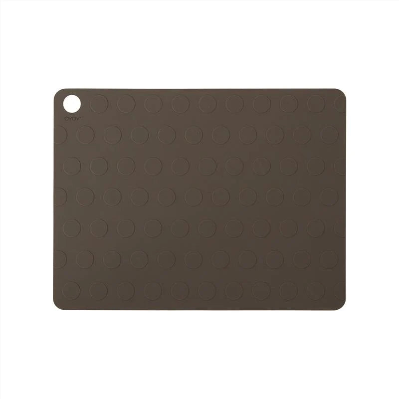 Placemat Dotto - Pack of 2 × 2 Choko