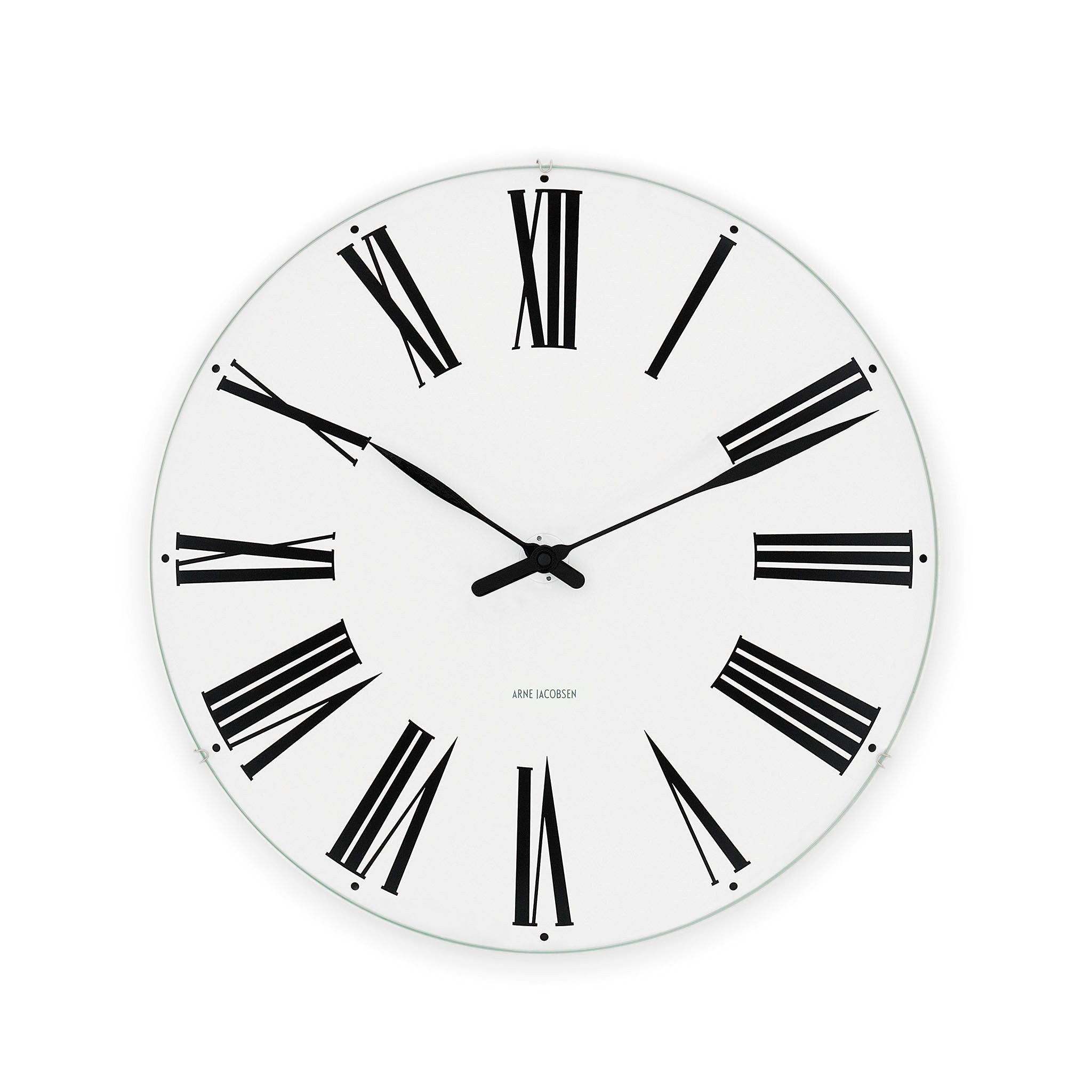 Arne Jacobsen Roman Wall Clock, 11.4" / 29 cm
