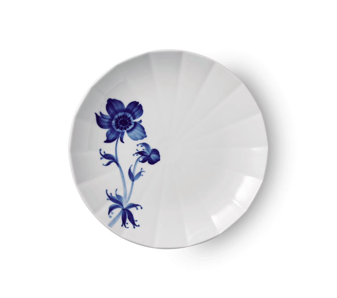 BLOMST SALAD PLATE FRENCH ANEMONE 8.75" / 22 cm