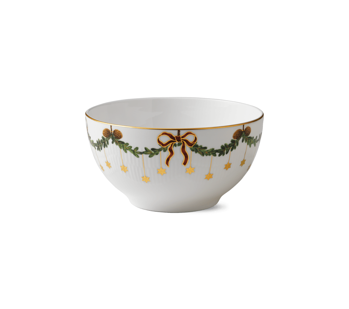 STAR FLUTED CHRISTMAS BOWL 1.75qt / 180 cl