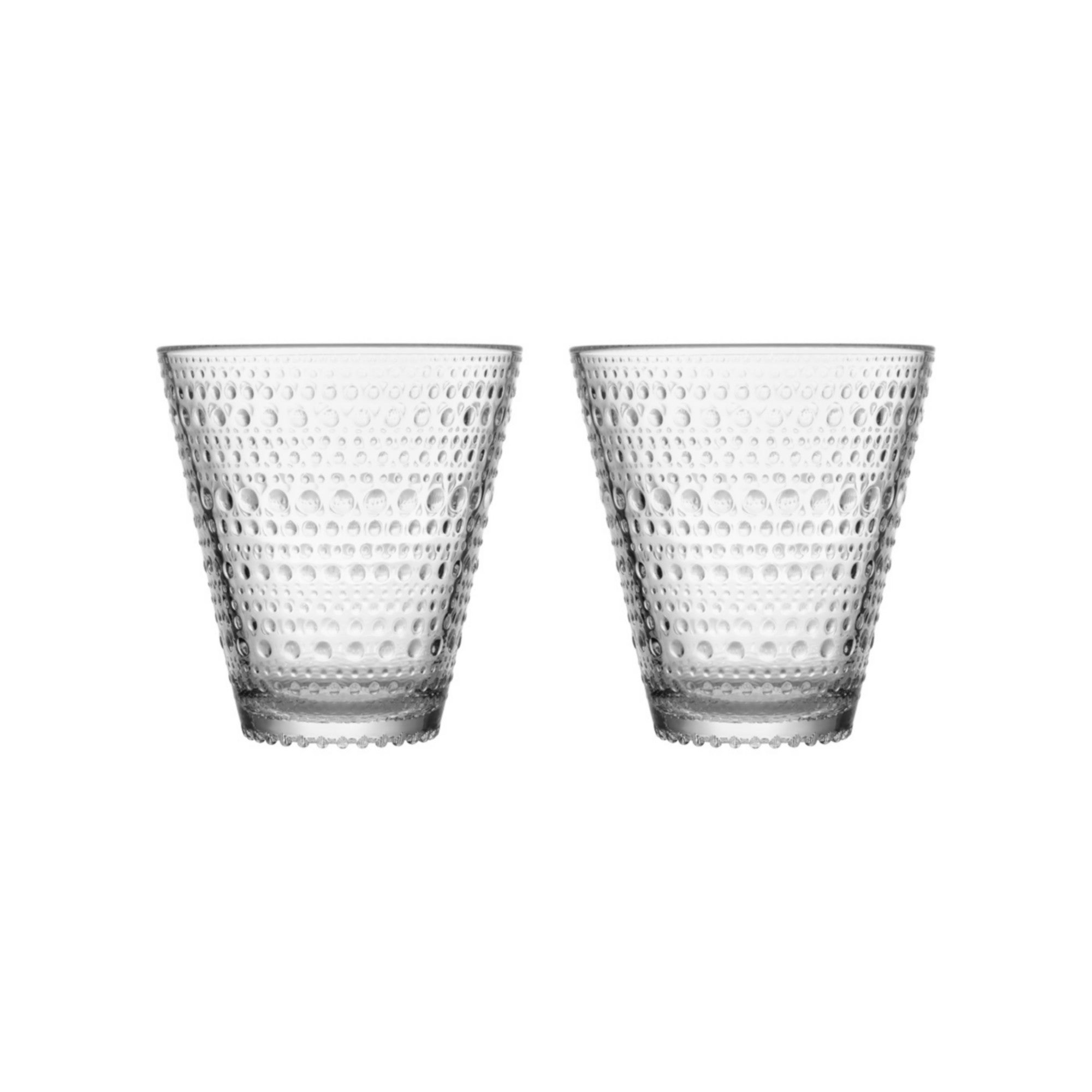 iittala Kastehelmi glass tumblers (set of two) 300ml 10oz