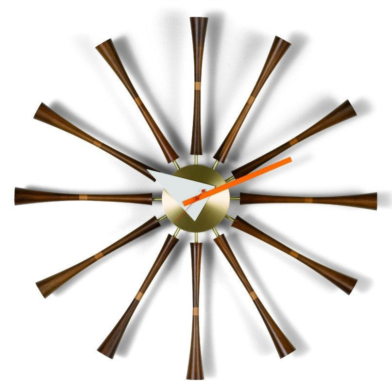 Spindle clock by George Nelson for Vitra