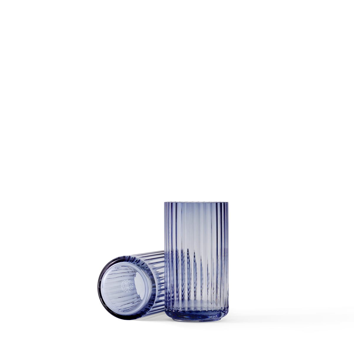 Vase H15 cm Glass Midnight blue *