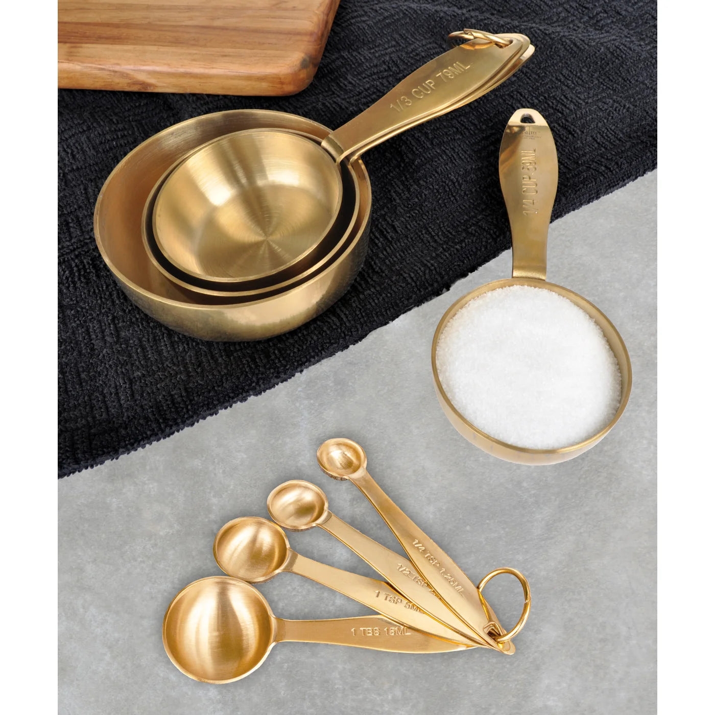 Measuring Cup S/4 Gold