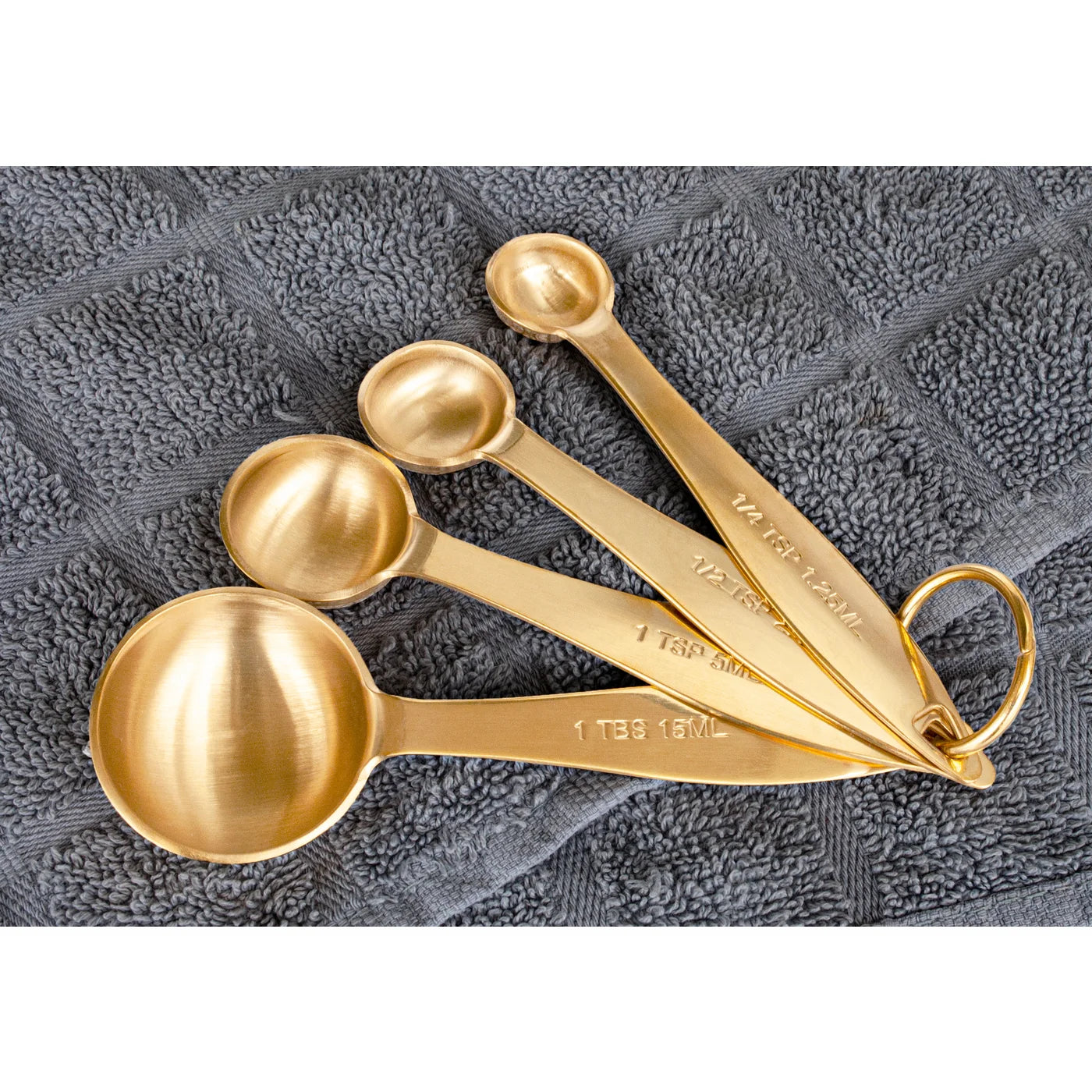 Measuring Spoons S/4 Gold