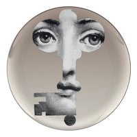 Platinum Fornasetti plate Theme & Variations series no pt047