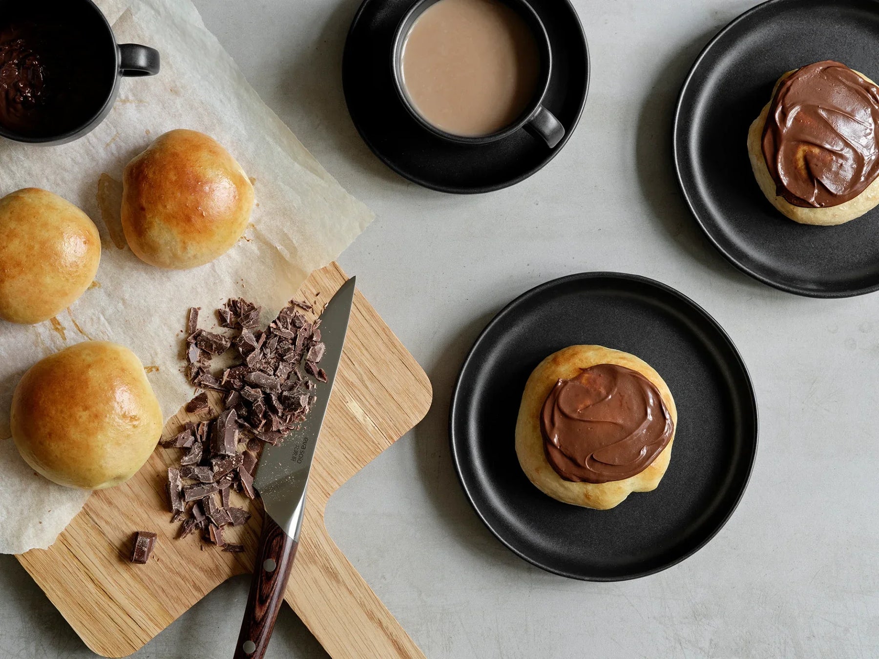 Traditional Danish Shrovetide Buns