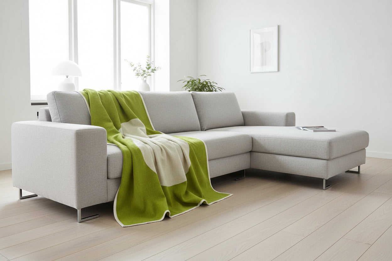 Blanket 140cmx180cm Vera Olive